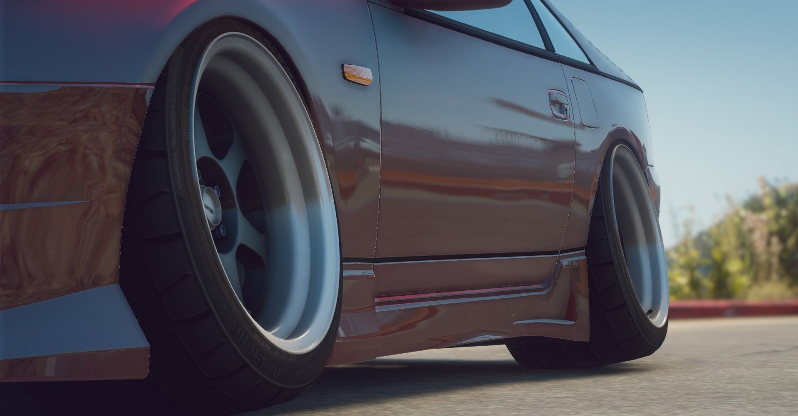 Stanced 300ZX Photo Shoot (3/6)