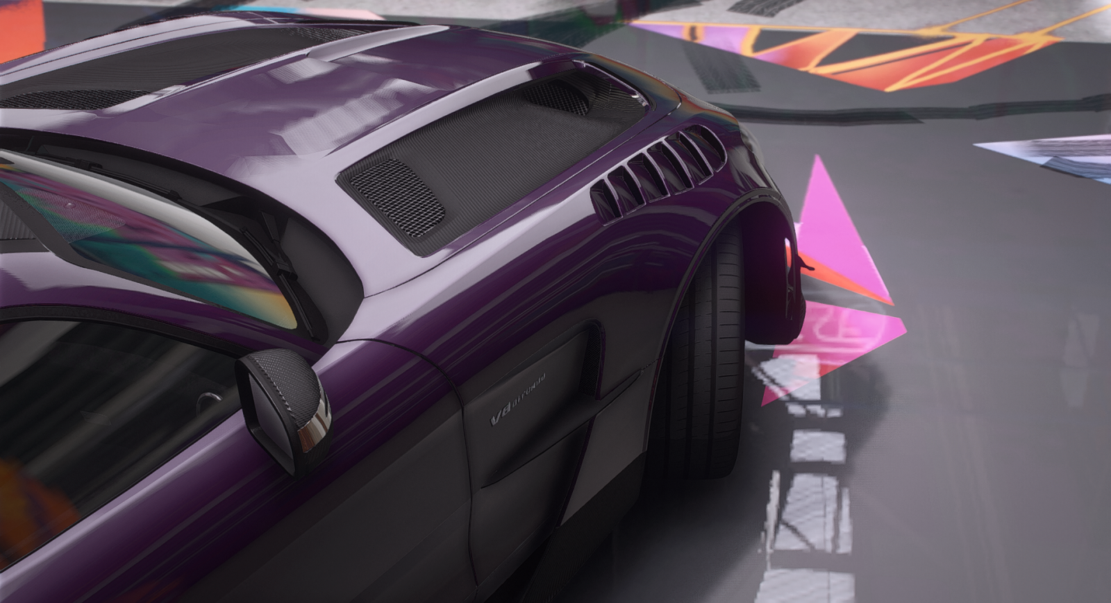 Violet AMG GT BS 4